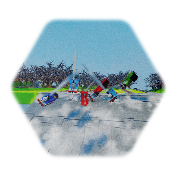 Remix of Crash thomas and his friends off a hill