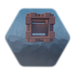 Hallway with jump+outside detail