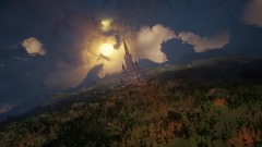 Medieval Castle Scene