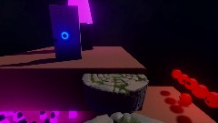 My Dark deception level with lava lamps