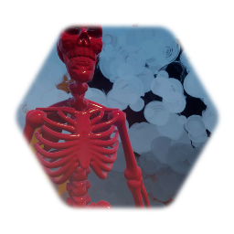 Dark Souls dark spirit skeleton