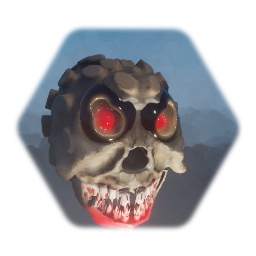 Demon Tooth Skull