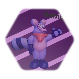 Indigo park Rambley raccoon<pink> IMS