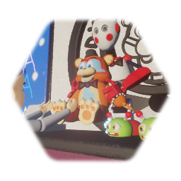 Glamrock freddy plush