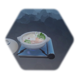 鶏鍋 tori nabe ( chicken stew )
