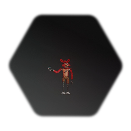 Foxy the pirate fox render