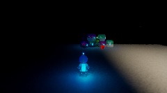 Creekybot studio with Astro bot
