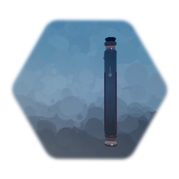 Kotor Era : Single Lightsaber Hilt / Custom  Insignia