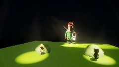 Little nightmares 2 estatua del cazador