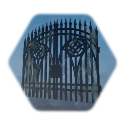 Old Gothic Iron Gate