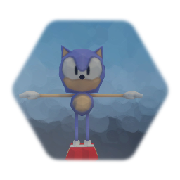 Remix of PS2 sonic model or whatever