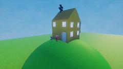 Siren head found Peppa pig‘s house