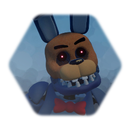 Withered Bonnie with Freddy's Face
