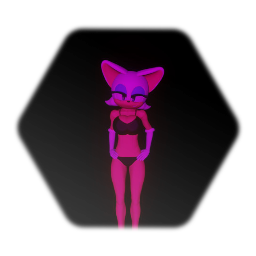 Rouge The Bat In A Bikini