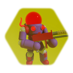 Decreativity plasma soldier