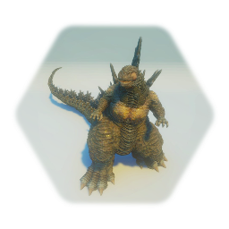 Godzilla minus one 2nd form (puppet / player-character)