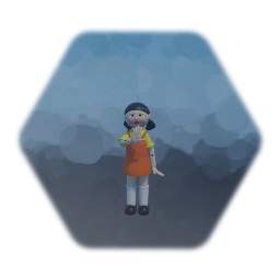 Squid Game doll red light green light