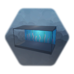Aquarium - With Aquatic Background Art