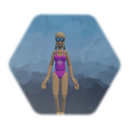 Summer Lab Assistant Enemy (Female Swimsuit)