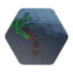 Low res palm tree