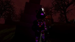 Five Nights with Bearbo Title Screen (Hard Mode.)