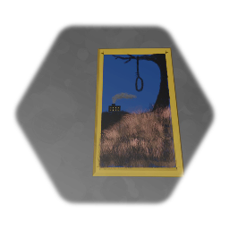 Hang man painting