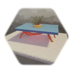 Coffee Table and Rug