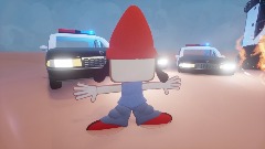 Parappa gets chased by the Police: Chapter II