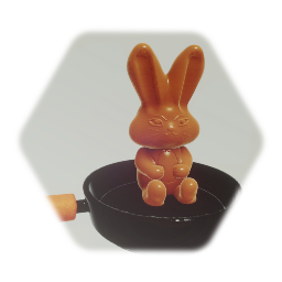 Melting Chocolate rabbit