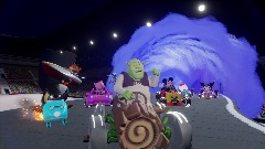 Toon Crossover Kartz - Menu