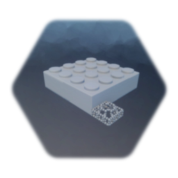 DreamBricks 4 x 4 Knob brick