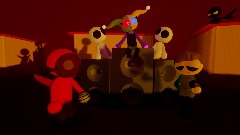 Wednesday night boppin red dude concept