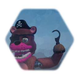 Stylized Foxy as a model to use in animation