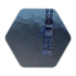 <pink>Withered Bonnie The Bunny Model