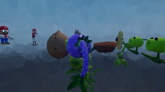 Plants vs zomb... Oh hi Mario