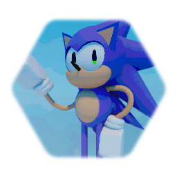 ACTUALLY somewhat original Sonic model