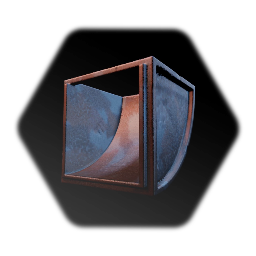 Hollow A/C Duct 90 Degree Bend