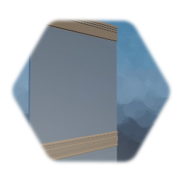 Wall Segment - Blue Tan