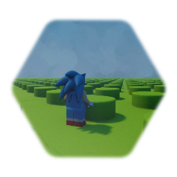 Lego Sonic in Lego island