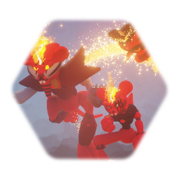 FAKEMON - Ratiflam, Ratoufeu, Rafernal