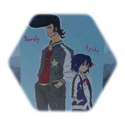 Space Dandy  x  Kill La Kill   Draw