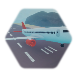 Passenger plane airplane airbus A320