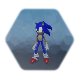 Boom Sonic but its just Modern Sonic