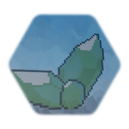 Pixel Art Emerald Crystal