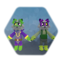 Peluches de Minv y Totav