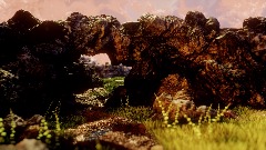 Realistic Scene                     (Grass and Rocks.)