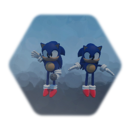 Fnf sonic.Exe 2.V Faker/Exe model