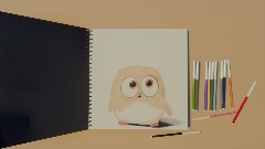 Sketchy Sketch Pad | Bird Character