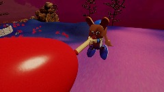 Cute ghost girl defeat