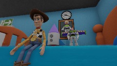 Woody is sad.